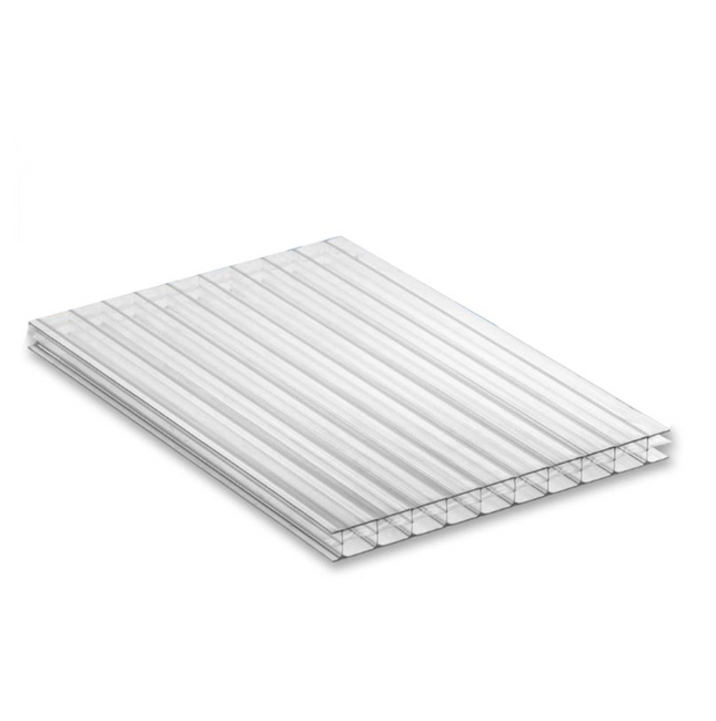 16mm Clear Triplewall Polycarbonate Sheet