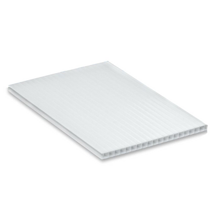 10mm Opal Twinwall Polycarbonate Roof Sheet