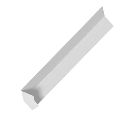 White 300mm External 135 Degree Fascia Corner