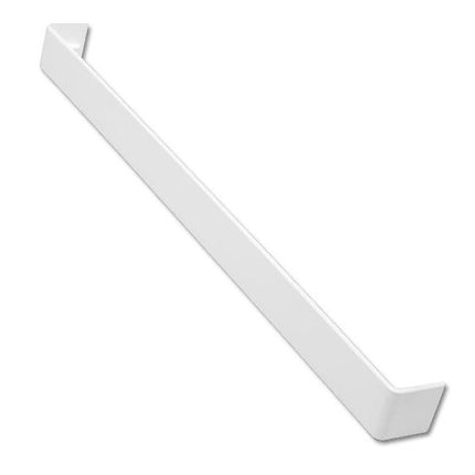White 500mm Double Ended Straight Fascia Joint (Fascia Connector)