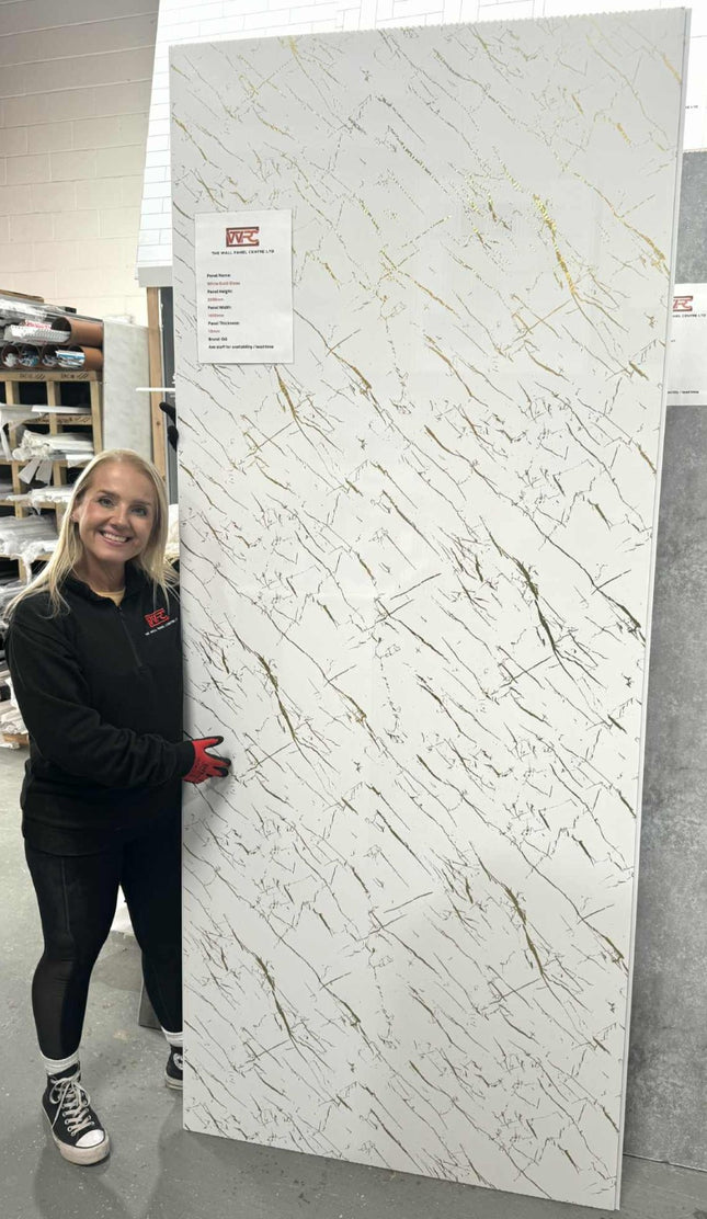 RothPanel White Gold Gloss 2.4mt x 1mt