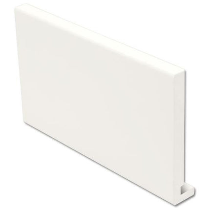 White 16mm Full Replacement UPVC Fascia Board - 5mt Lengths