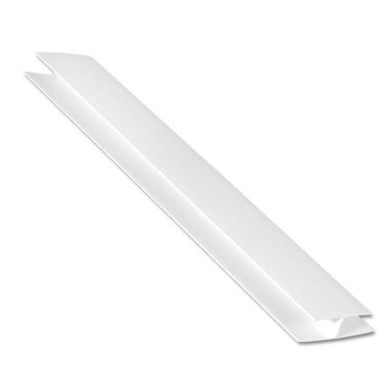 White UPVC Soffit Joint Strip