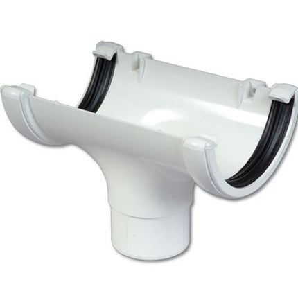 Floplast Round Running Outlet - White