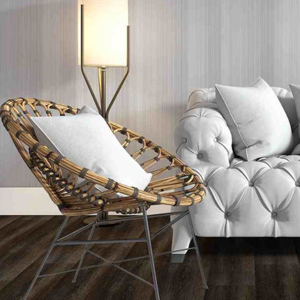 Matt Stripes Dark Grey Neptune 1mt PVC Wall Panel
