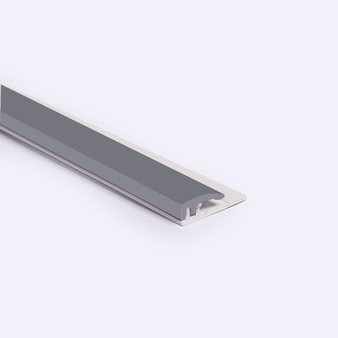 Gloss Dark Grey Starter Trim available in two sizes, 2500mm and 3050mm designed to give a perfect start and finish to the areas covered by our hygienic wall cladding sheets. for starting or finishing Hygienic Wall Cladding sheets.