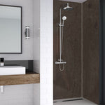 Copper Sky Wet Wall Luxury Wall Panel for bathrooms and showers shown fitted in a shower area