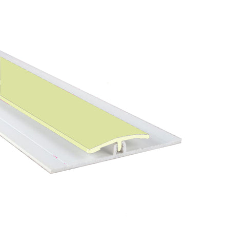 Gloss Grape Green Straight Joint Trim available in two sizes, 2500mm and 3050mm perfect for hiding the join between hygienic wall cladding sheets.