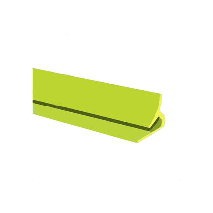 Gloss Lime Green internal Corner joint available in two sizes, 2500mm and 3050mm for joining hygienic wall cladding sheets on a internal corner.
