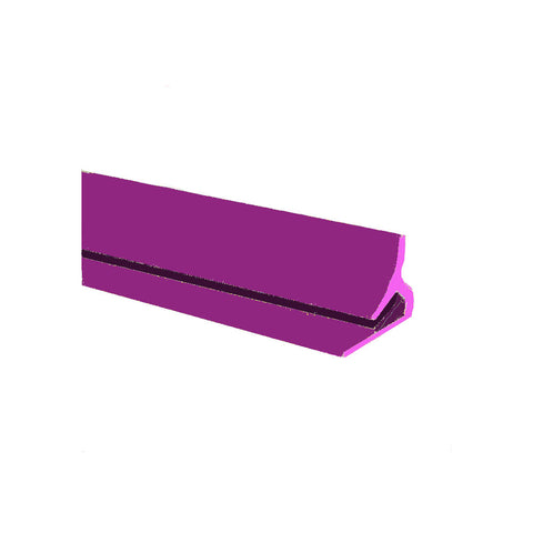 Gloss Purple internal Corner joint available in two sizes, 2500mm and 3050mm for joining hygienic wall cladding sheets on a internal corner.