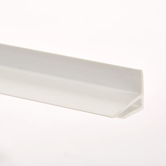 Gloss White External Corner Joint for Hygienic Wall Cladding