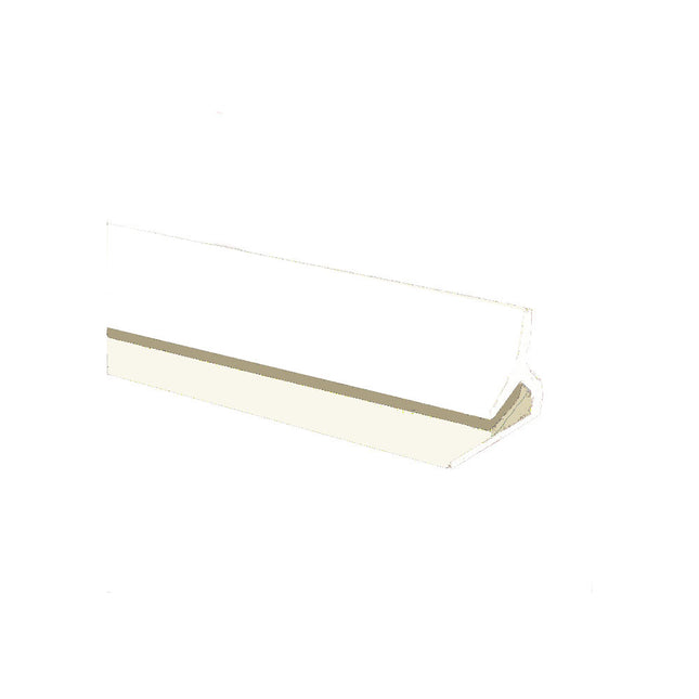 Gloss White Internal Corner Joint for Hygienic Wall Cladding