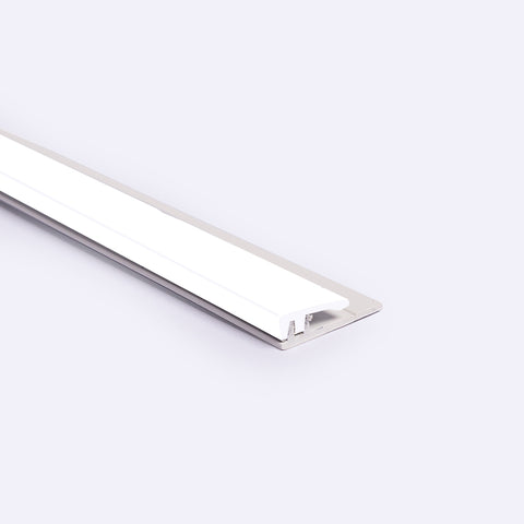 Gloss White Starter Trim available in two sizes, 2500mm and 3050mm designed to give a perfect start and finish to the areas covered by our hygienic wall cladding sheets. for starting or finishing Hygienic Wall Cladding sheets.