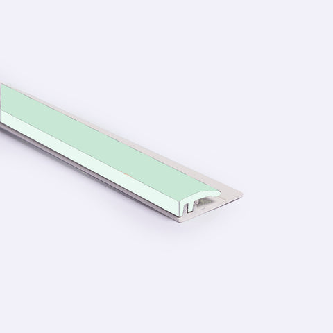 Pastel Green Starter Trim available in two sizes, 2500mm and 3050mm designed to give a perfect start and finish to the areas covered by our hygienic wall cladding sheets. for starting or finishing Hygienic Wall Cladding sheets.